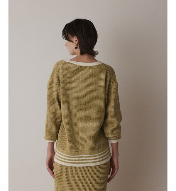 Diagram「メッシュラインニットカーディガン」|カーディガン|