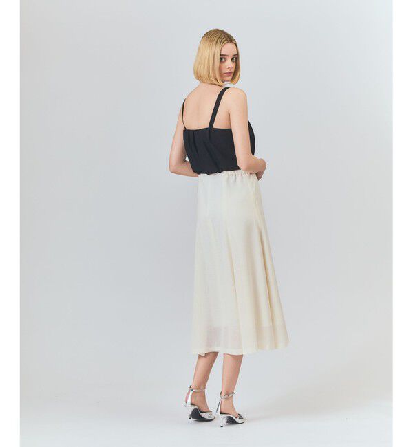 Grace Class「リネンライクバイカラーワンピース」|ワンピース|