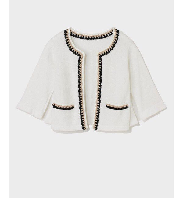 Grace Class「ツイーディーニットカーディガン」|カーディガン|