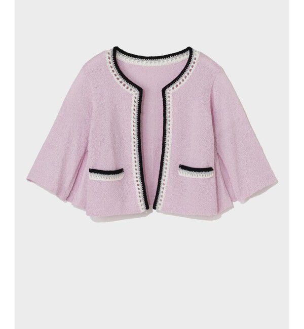 Grace Class「ツイーディーニットカーディガン」|カーディガン|