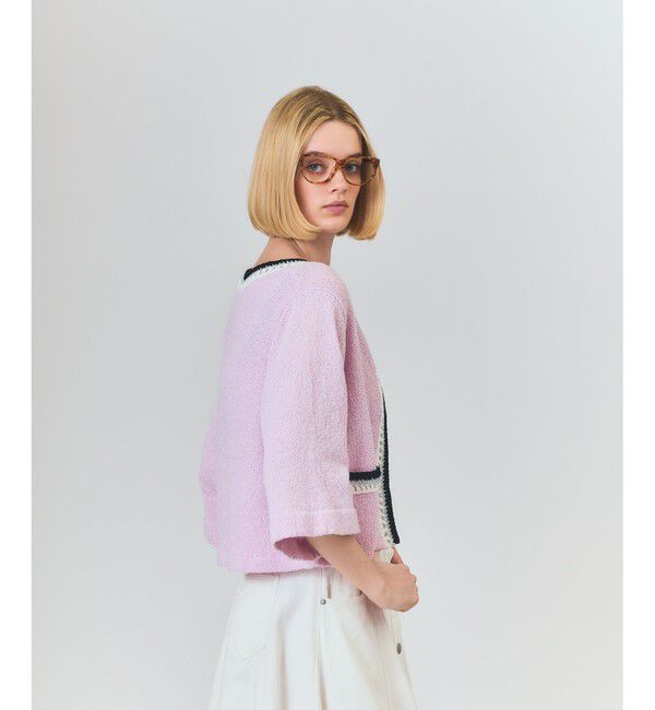 Grace Class「ツイーディーニットカーディガン」|カーディガン|