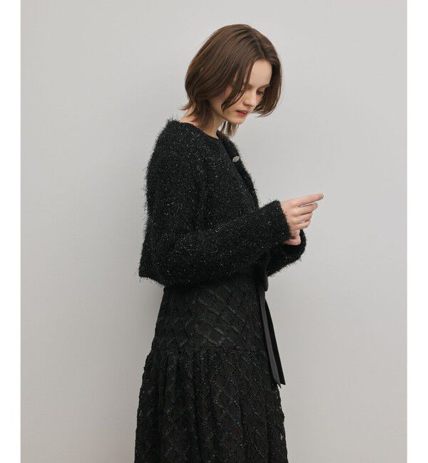 GRACE CONTINENTAL「フェザーショートボレロ」|ボレロ|