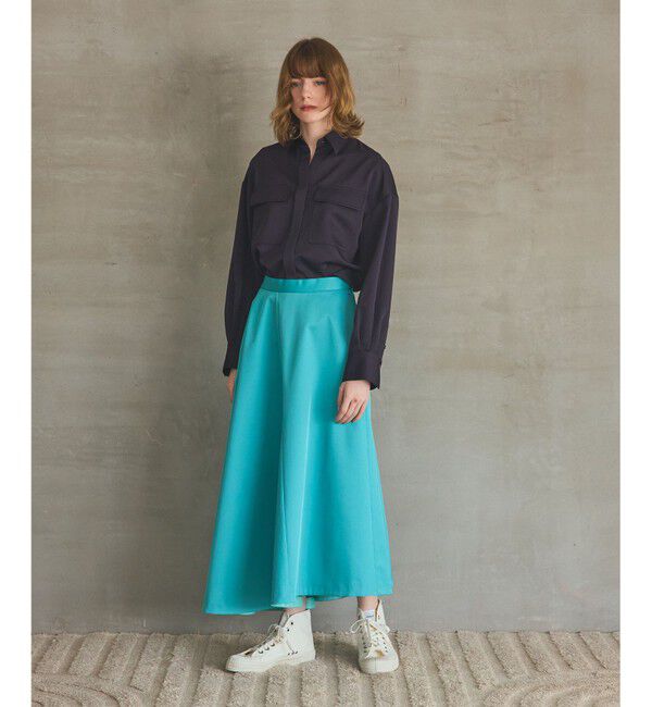 Grace Class「イレギュラーフレアスカート」|スカート|グリーン