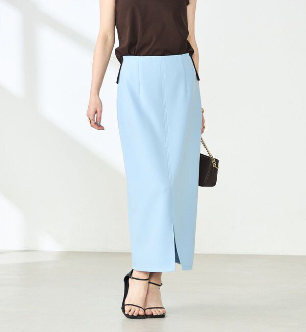 NOLLEY'S sophi「ウォッシャブルダンボール前後2WAYタイトスカート」|タイト|