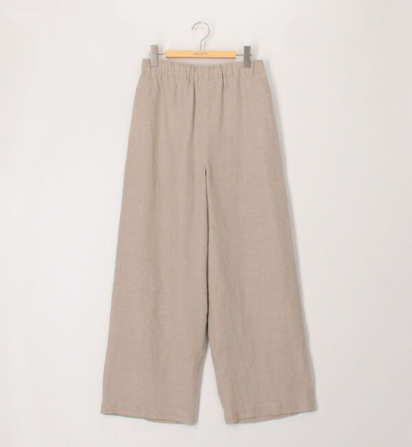 NOLLEY'S「【WEB STAFF恵☆別注カラーあり】《セットアップ対応》リネンセミワイドパンツ」|その他|