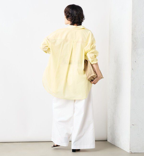 NOLLEY'S「◇【WEB限定】MY STANDARD シアーシャツ」|シャツ・ブラウス|