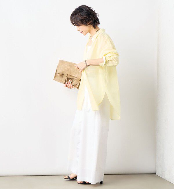 NOLLEY'S「◇【WEB限定】MY STANDARD シアーシャツ」|シャツ・ブラウス|