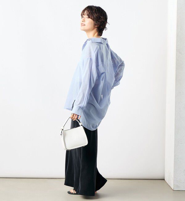 NOLLEY'S「◇【WEB限定】MY STANDARD シアーシャツ」|シャツ・ブラウス|