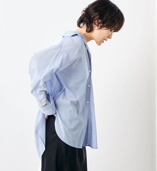 NOLLEY'S「◇【WEB限定】MY STANDARD シアーシャツ」|シャツ・ブラウス|