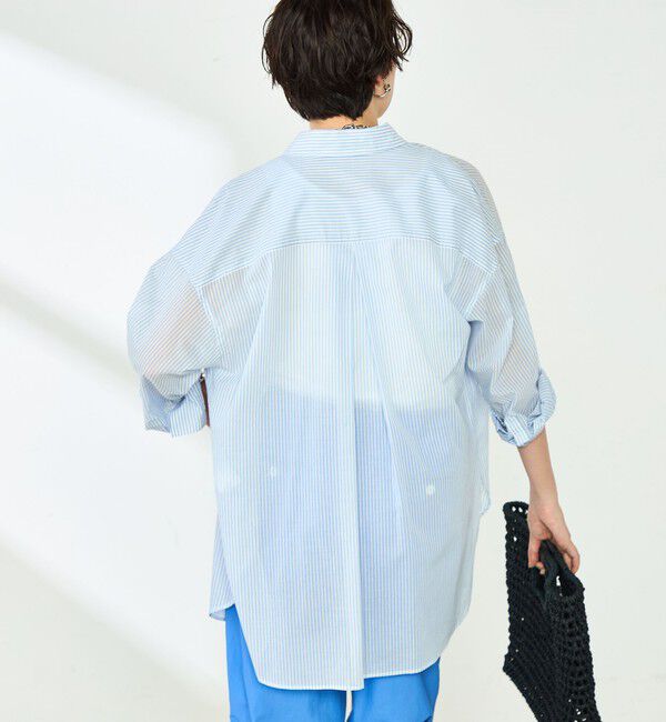 NOLLEY'S「◇【WEB限定】MY STANDARD シアーシャツ」|シャツ・ブラウス|