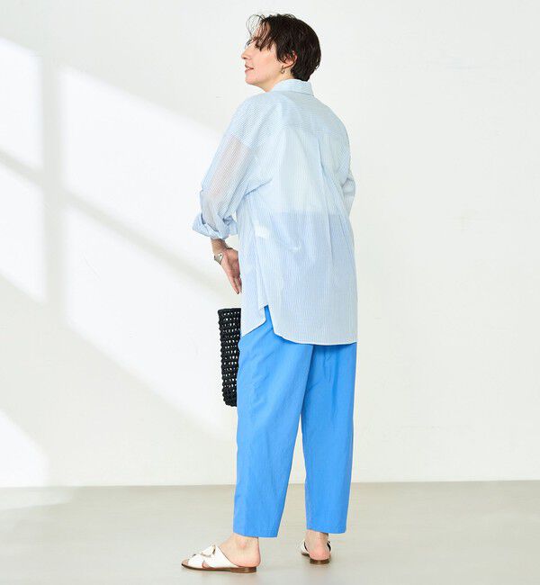 NOLLEY'S「◇【WEB限定】MY STANDARD シアーシャツ」|シャツ・ブラウス|