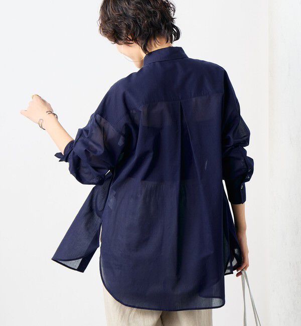 NOLLEY'S「◇【WEB限定】MY STANDARD シアーシャツ」|シャツ・ブラウス|