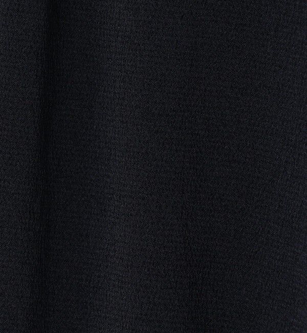 NOLLEY'S「ハンマーサテンケープブラウス」|シャツ・ブラウス|