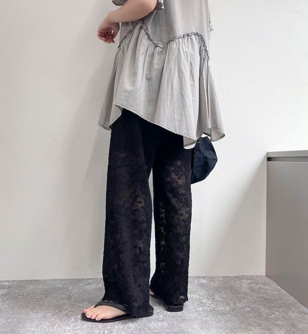 fredy emue「カットレースパンツ」|チノ|