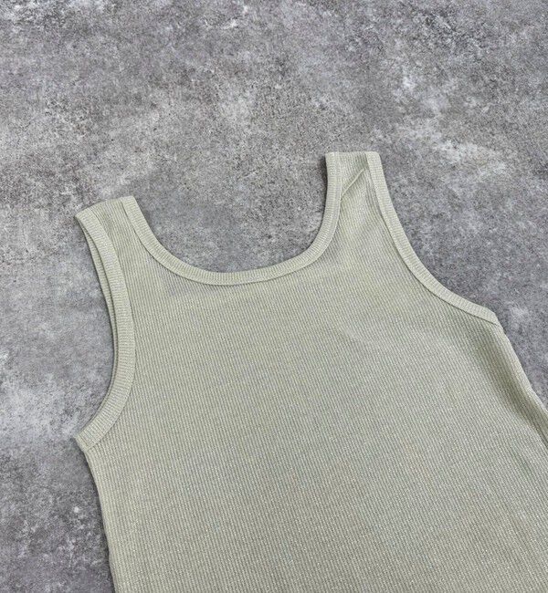 fredy emue「ラメテレコ/ボーダー２WAY タンクトップ」|タンクトップ|