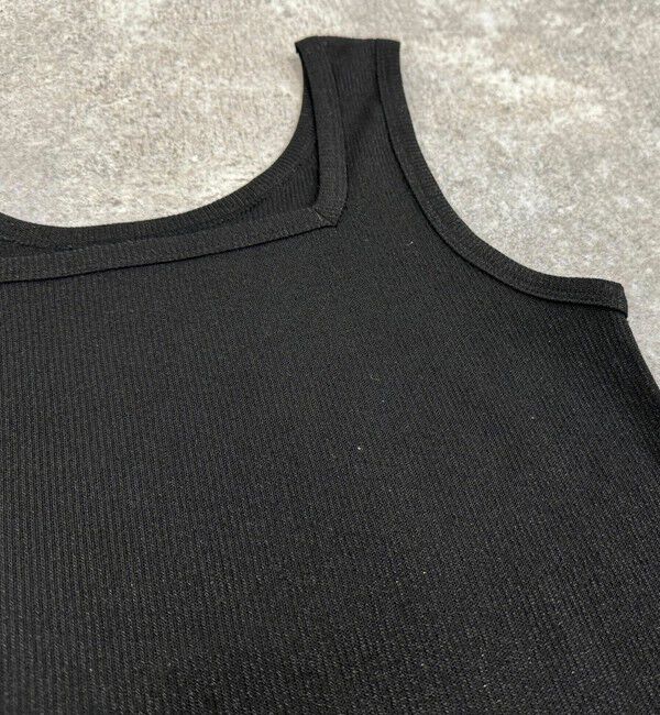 fredy emue「ラメテレコ/ボーダー２WAY タンクトップ」|タンクトップ|