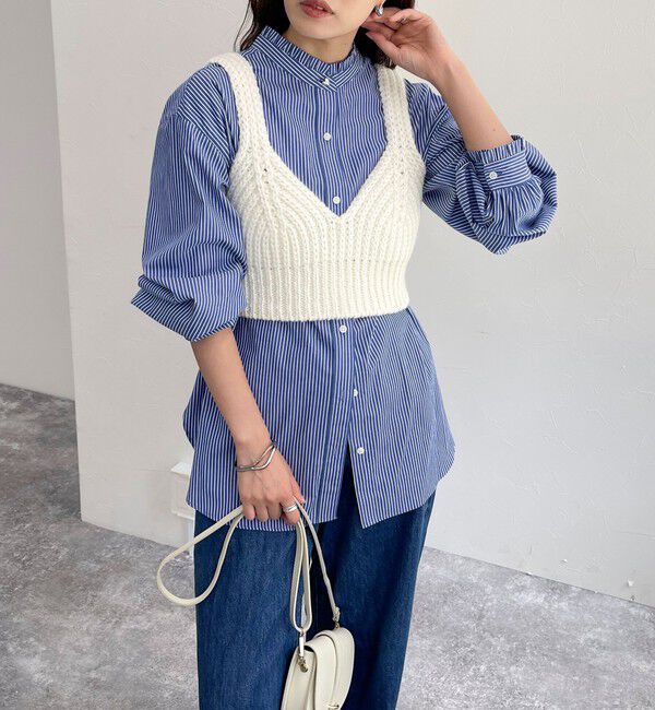 fredy emue「ニットビスチェ」|ニット・セーター|