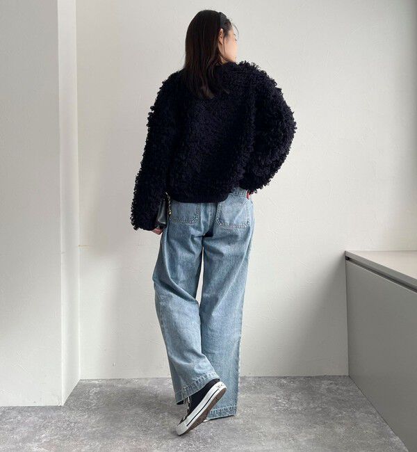 fredy emue「ニットフリンジカーディガン」|カーディガン|