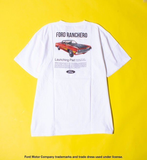 GLOSTER「【GOOD ROCK SPEED】フォード / 車 / FORD / ロゴ プリントTシャツ」|Tシャツ・カットソー|