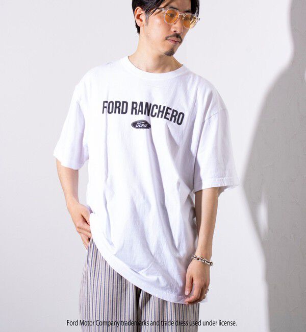 GLOSTER「【GOOD ROCK SPEED】フォード / 車 / FORD / ロゴ プリントTシャツ」|Tシャツ・カットソー|