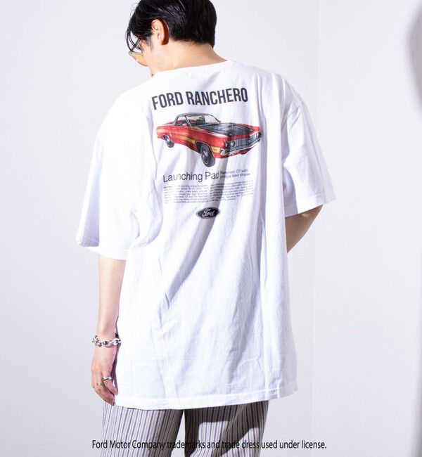 GLOSTER「【GOOD ROCK SPEED】フォード / 車 / FORD / ロゴ プリントTシャツ」|Tシャツ・カットソー|