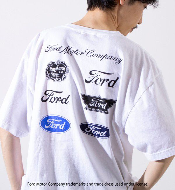 GLOSTER「【GOOD ROCK SPEED】フォード / 車 / FORD / ロゴ プリントTシャツ」|Tシャツ・カットソー|