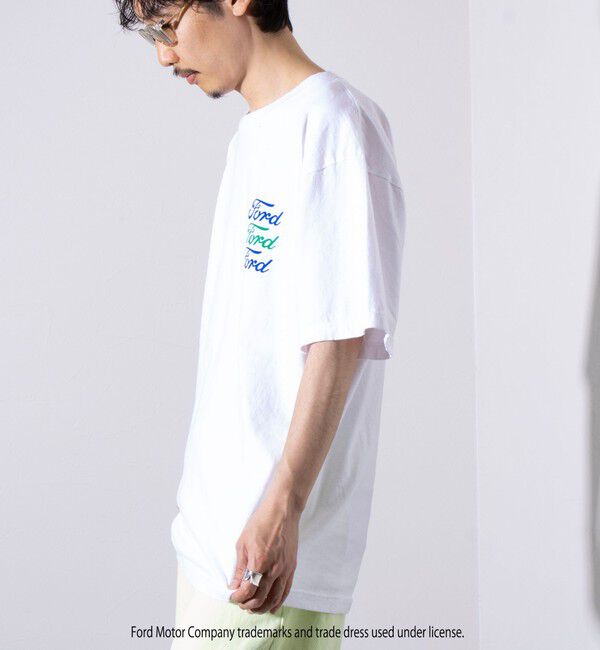 GLOSTER「【GOOD ROCK SPEED】フォード / 車 / FORD / ロゴ プリントTシャツ」|Tシャツ・カットソー|