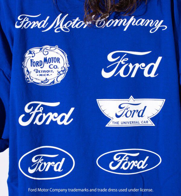 GLOSTER「【GOOD ROCK SPEED】フォード / 車 / FORD / ロゴ プリントTシャツ」|Tシャツ・カットソー|