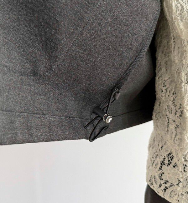 fredy emue「【セットアップ対応】ポンチノーカラージレ」|ベスト・ジレ|