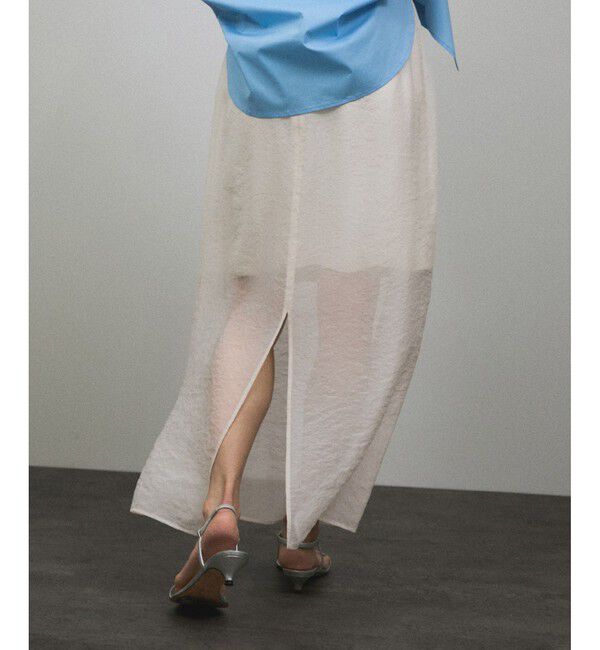 SALON adam et rope'「シアーレイヤードスカート」|スカート|