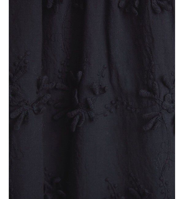 SALON adam et rope'「【WEB限定】３Dフラワーレースブラウス/ジレ［セットアップ対応］」|シャツ・ブラウス|