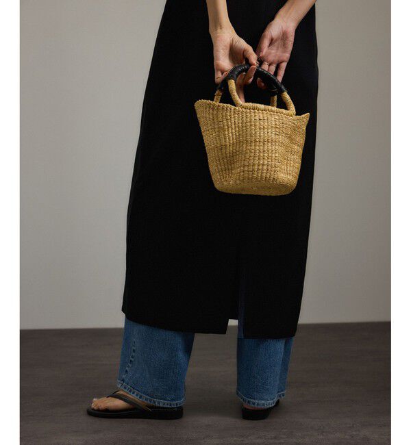 SALON adam et rope'「【WEB限定】ビンテージライクアクセントレースワンピース」|ワンピース|