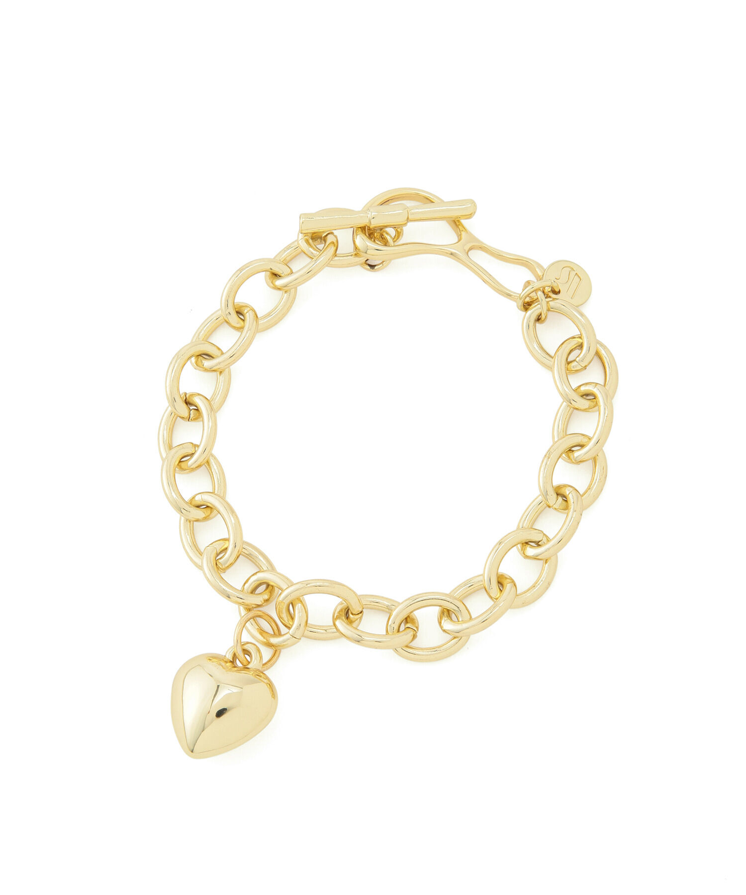 VIS「ハートモチーフチェーンブレスレット」|ブレスレット・バングル|