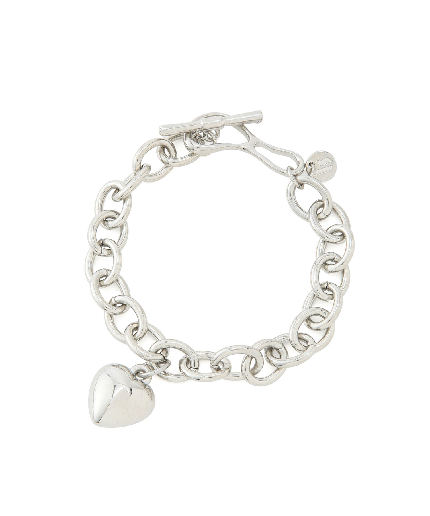 VIS「ハートモチーフチェーンブレスレット」|ブレスレット・バングル|