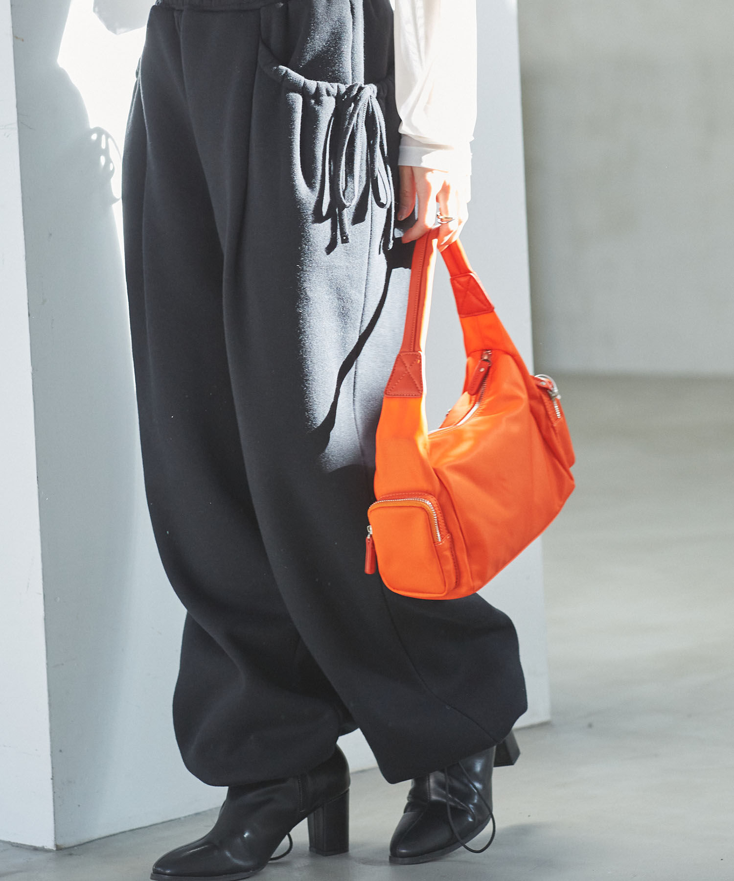 VIS「マシュマロハンドルワンショルダーバッグ」|ハンドバッグ|