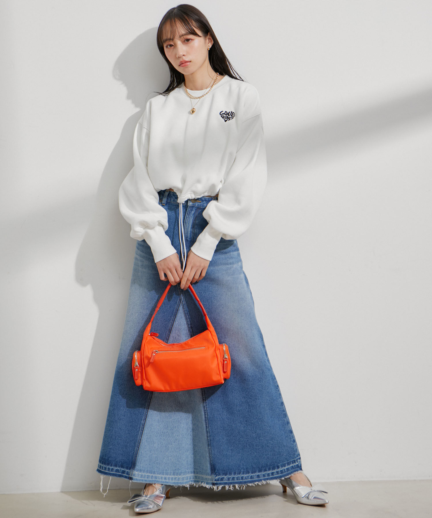 VIS「マシュマロハンドルワンショルダーバッグ」|ハンドバッグ|