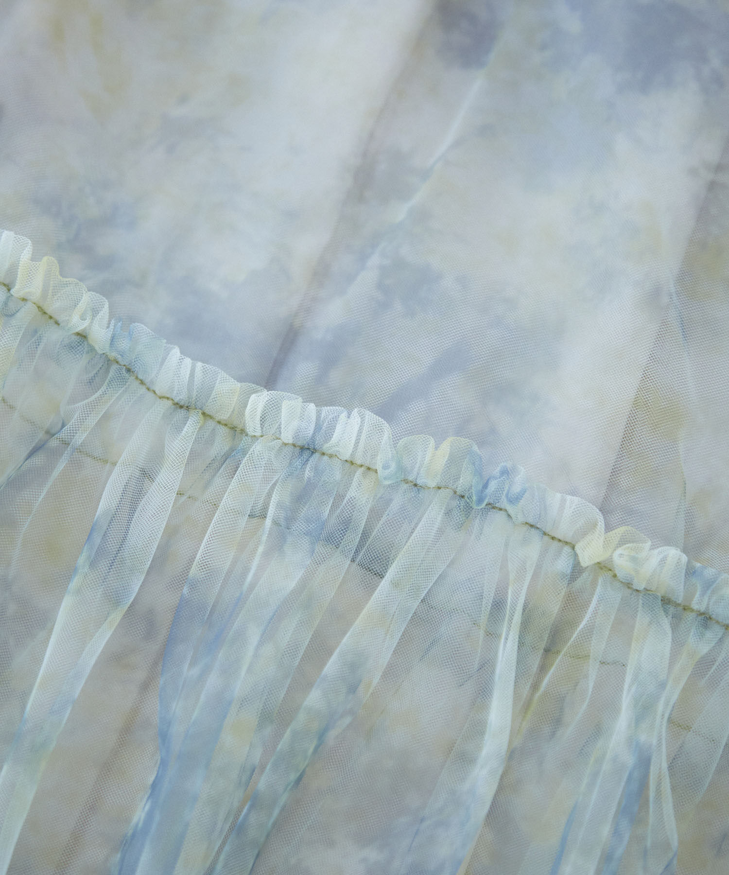 VIS「ニュアンス柄チュールスカート」|スカート|