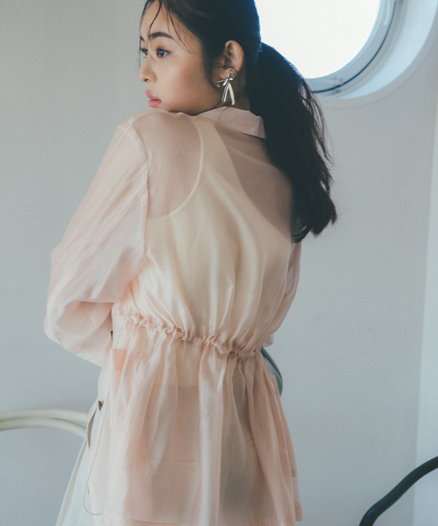 VIS「ワンショルダーテレコタンクトップ」|タンクトップ|