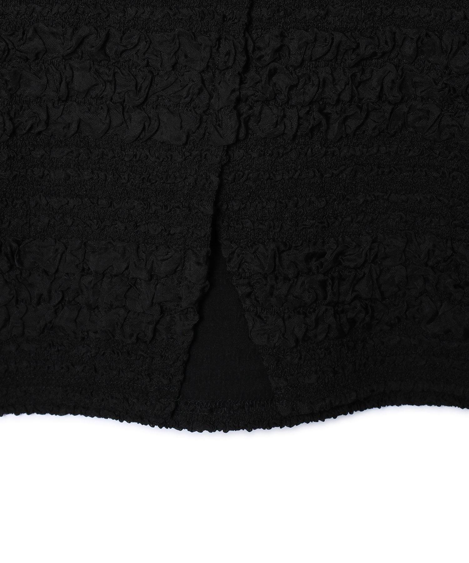 VIS「【洗える】ポコポコジャガードTシャツ」|Tシャツ・カットソー|