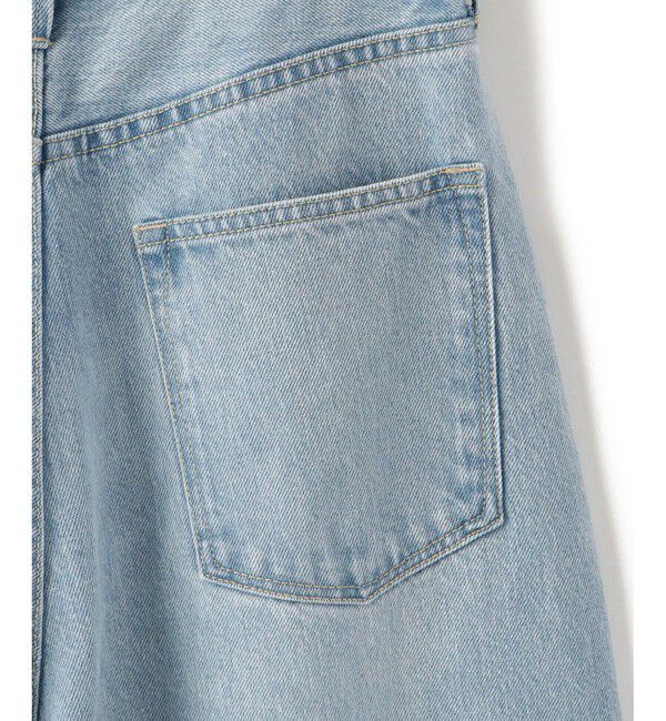VIS「【洗える】ハイウエストルーズワイドデニム」|デニム|