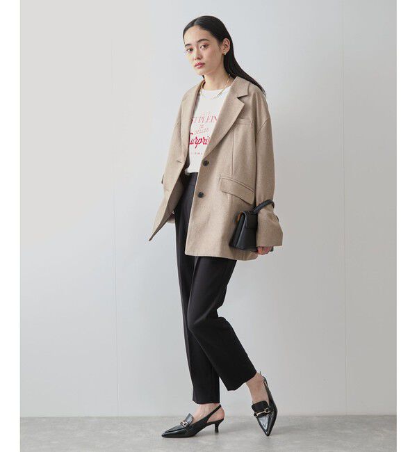 VIS「サマーツイードシングルジャケット」|テーラードジャケット|