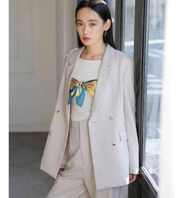 VIS「70&times;70フラワースカーフ」|バンダナ・スカーフ|