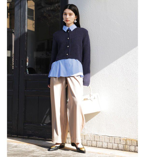 VIS「ペプラムシャツ」|シャツ・ブラウス|