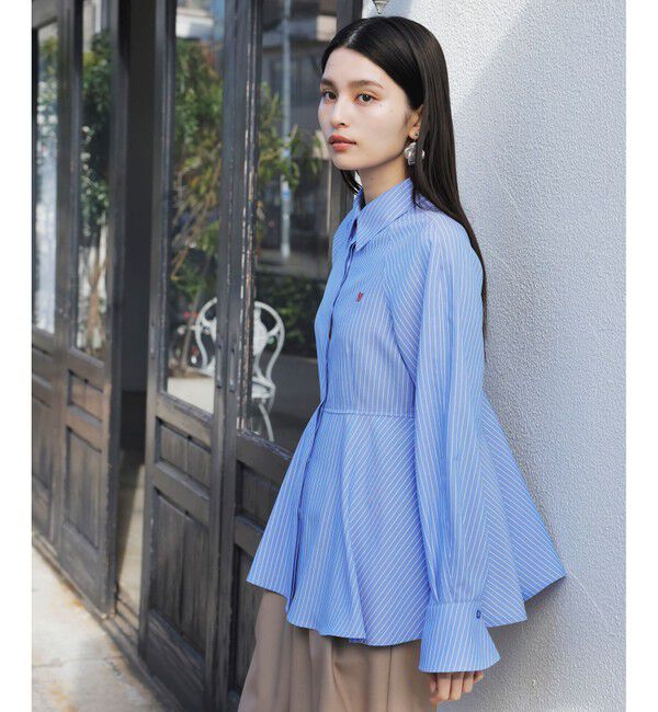 VIS「ペプラムシャツ」|シャツ・ブラウス|