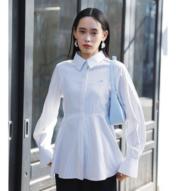 VIS「ペプラムシャツ」|シャツ・ブラウス|