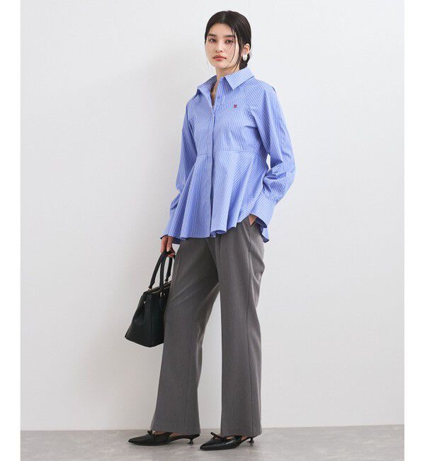 VIS「ペプラムシャツ」|シャツ・ブラウス|