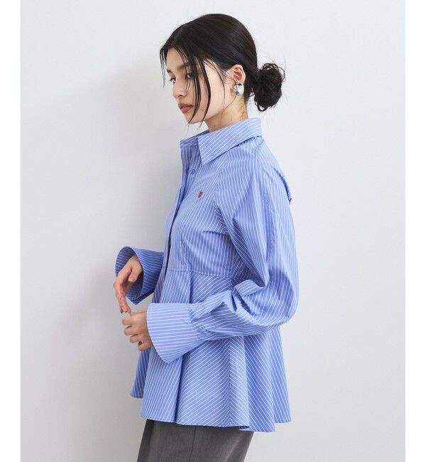 VIS「ペプラムシャツ」|シャツ・ブラウス|