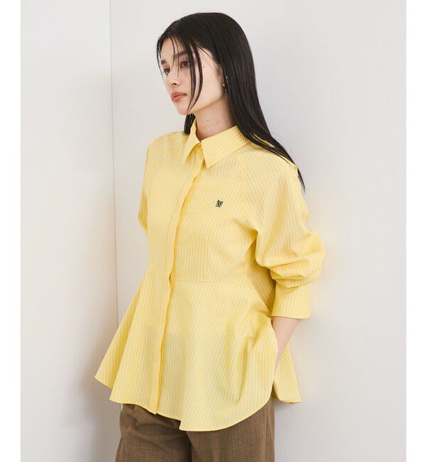 VIS「ペプラムシャツ」|シャツ・ブラウス|