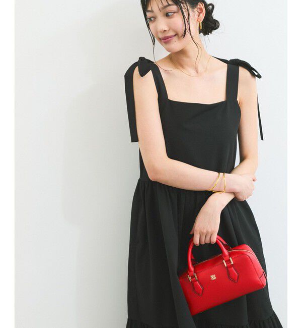 VIS「【WEB限定】ロングストラップサマードレス」|ワンピース|