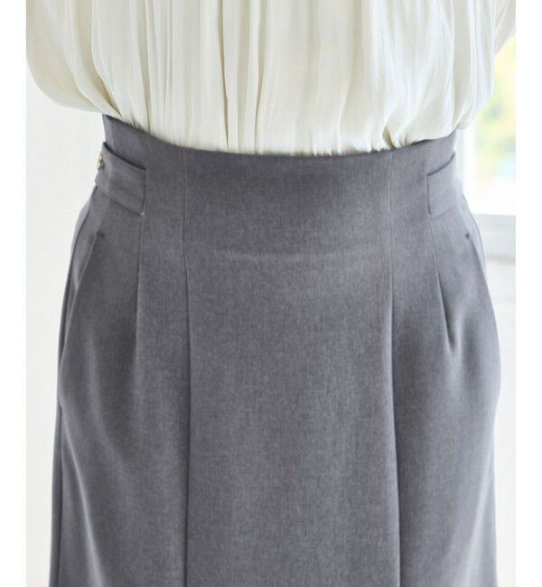 VIS「【美easy】ウーリッシュマーメイドスカート【セットアップ対応/洗える】」|スカート|